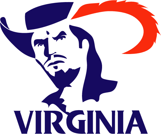 Virginia Cavaliers 1978-1993 Primary Logo vinyl decal